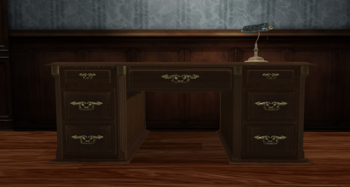 PE: Vintage Office Desk