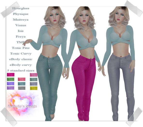 ~*~Shar's Design~*~ Jenny Jeans  - wear me