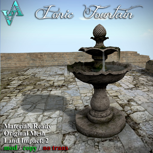 Atelier Visconti Ionic Fountain