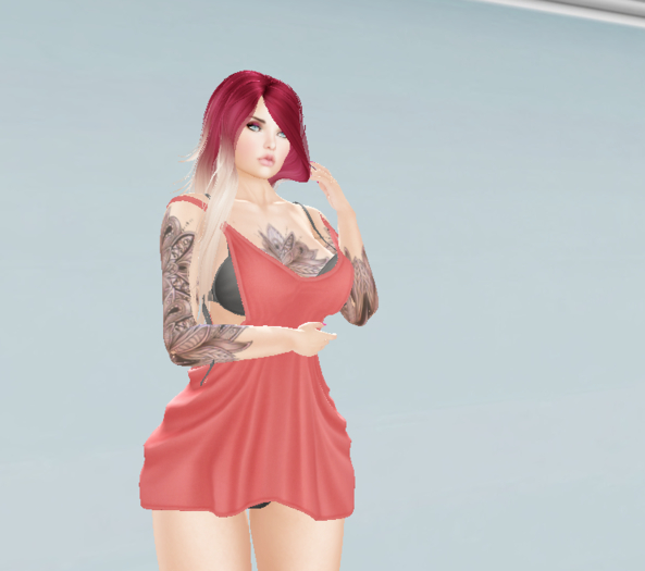 Bikini DORINA Black+Dress Red Maitreya
