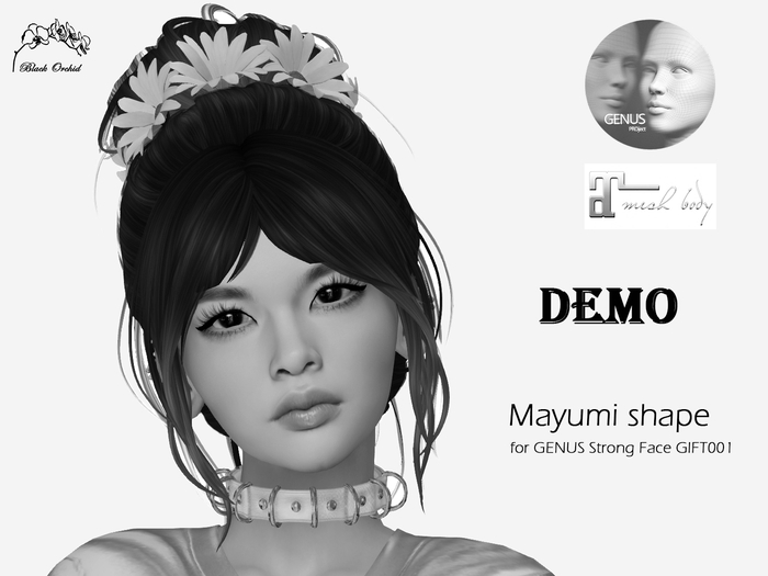 Mayumi shape - GENUS strong face GIFT001 & Maitreya DEMO
