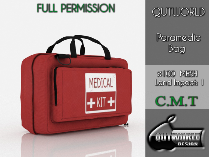 .::QUTWORLD Paramedic Bag::.FP Unpack (ADD)