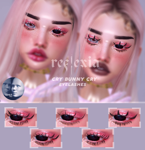 REFLEXIA // CRY BUNNY CRY EYELASHES // GENUS [wear to unpack]
