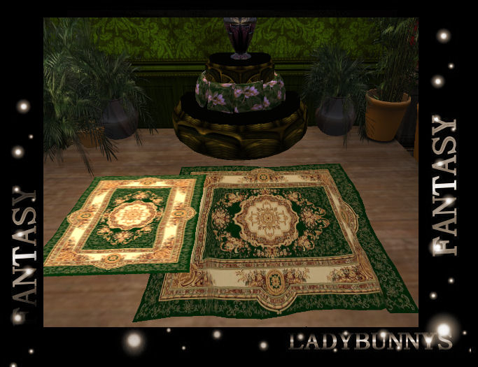 Antique Rug (green)
