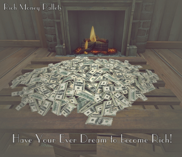 [BLOCK.7] Rich Money Pallets table ( Millionaire Table )