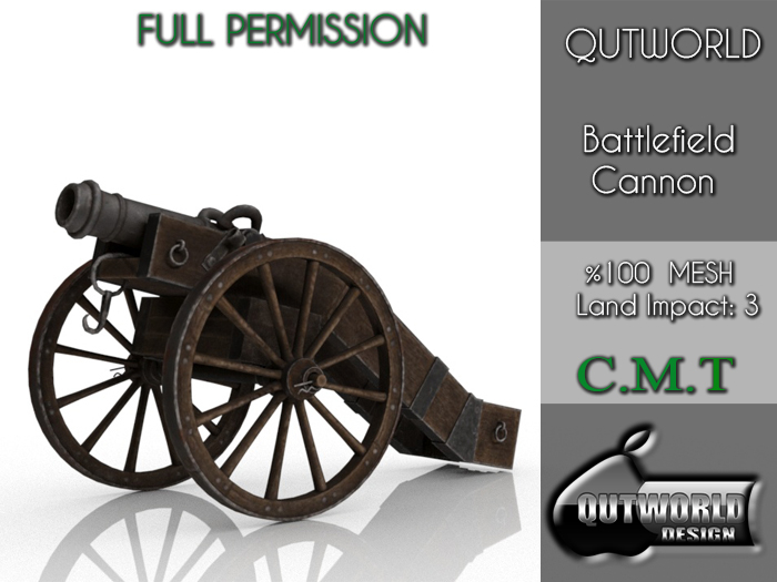 .::QUTWORLD Battlefield Cannon::.FP Unpack (ADD)