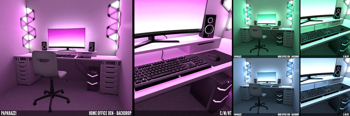Paparazzi - Home Office Den FATPACK BACKDROPS