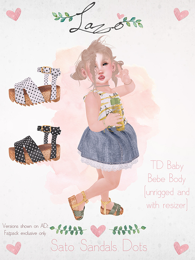 ~Lazo - Sato Sandals Dots - 4