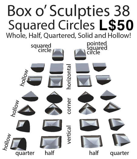 Box o' Sculpties 38 - Squared Spheres