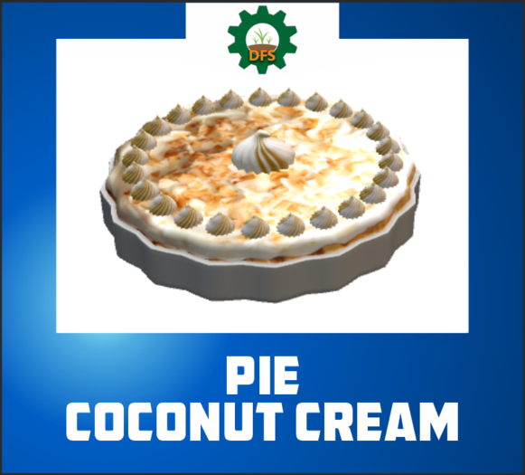 DFS PIE COCONUT CREAM (texture)