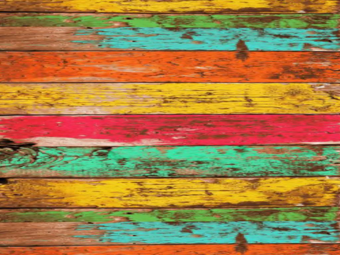 Distressed Colored Planks Texture