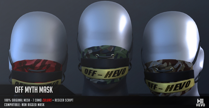 HEVO - Off Myth Mask Black B.