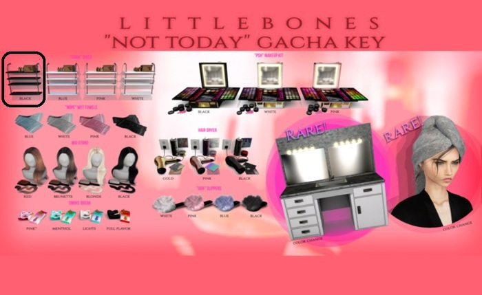little bones. "Jeez" Vanity RARE