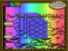 Fine Floral Lace Bold Combo Textures