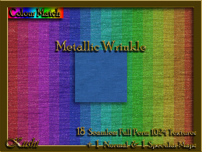 Metallic Wrinkle Textures