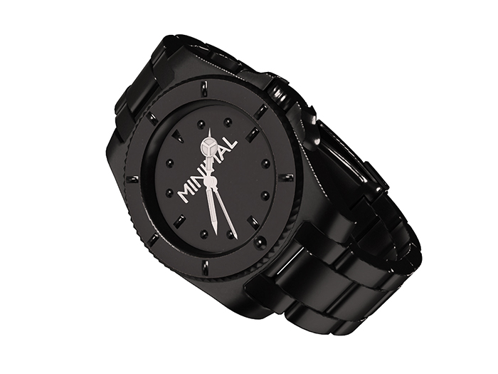 MINIMAL - Tiger Watch Black