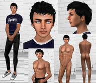 ANTONIO student teen boy complete avatar outfit V1