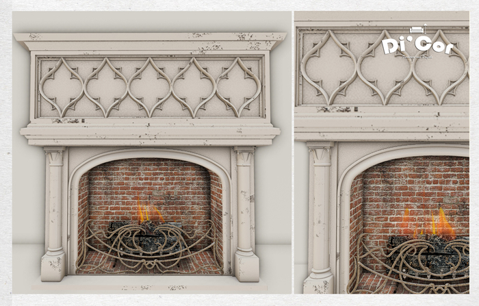 Di'Cor Gretel's Fireplace