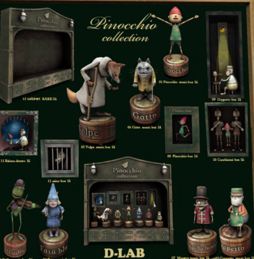 D-LAB Pinocchio co 13 RARE