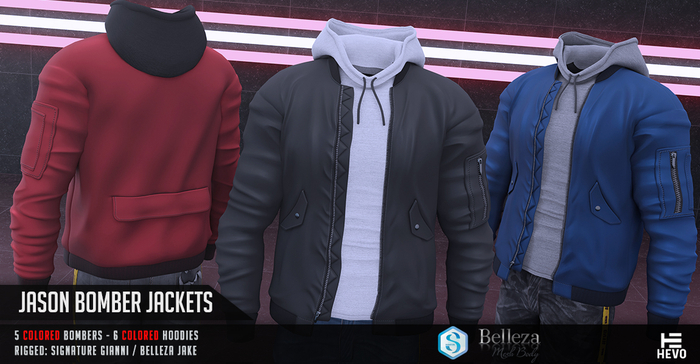 HEVO - Jason Bomber Red B.