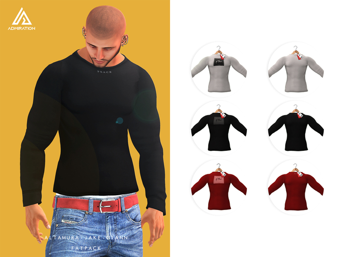 Admiration - Peace Tee Fat Pack Jake Gianni