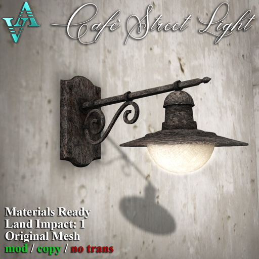 Atelier Visconti Cafe' Street Light