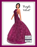 S & S Designs - Purple Velvet (BOXED) 2020