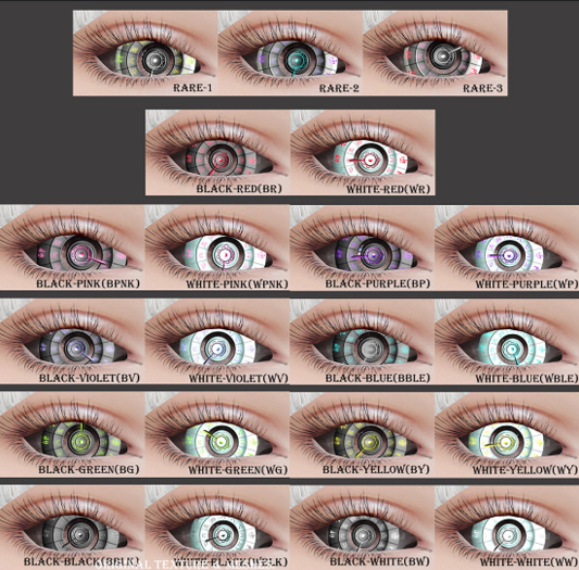 *N*J-Clock Eye Lenz #Bv<box>