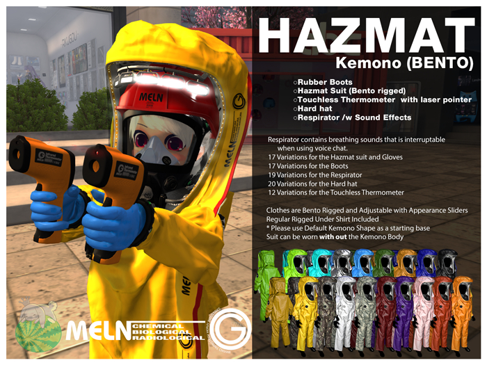 {MB} Hazmat Suit (Kemono)