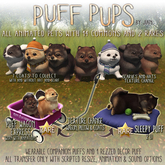 Jian Puff Pups :: Bundled Sable Puff (BOX)