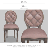  Dahlia - Bare - Tufted Chair - Tan - Bento Chair - Feature