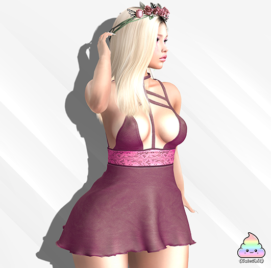 {CuteShit} Leather Minidress - BOXED