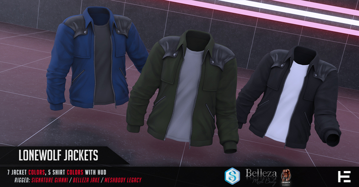 HEVO - Lonewolf Jacket Green B.