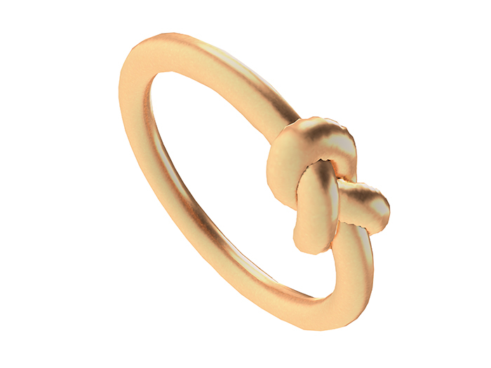 MINIMAL - Knot Bracelet Gold