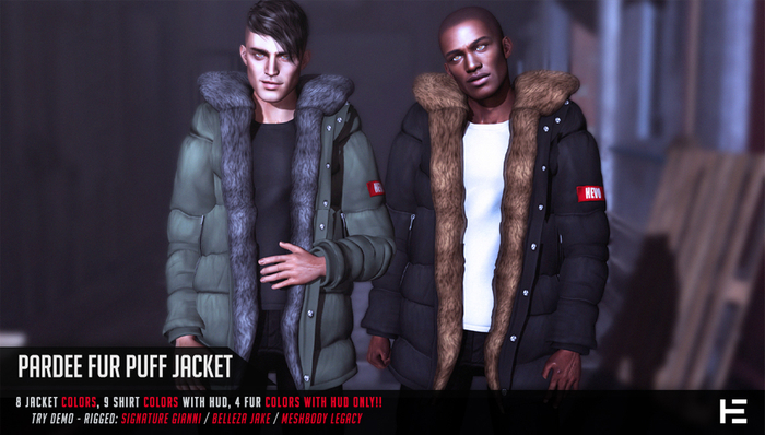 HEVO - Pardee Fur Puff Jacket Fatpack B.