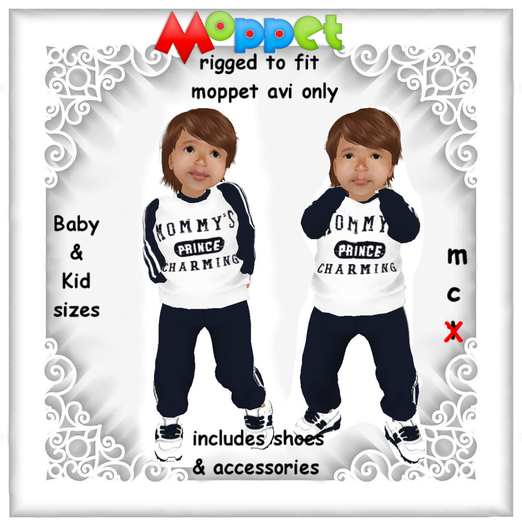 Moppet Prince Charming  Set