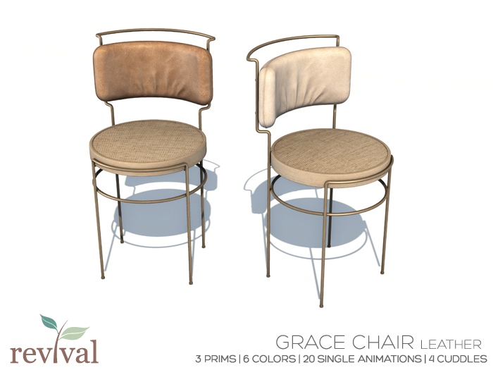 .:revival:. grace chair leather