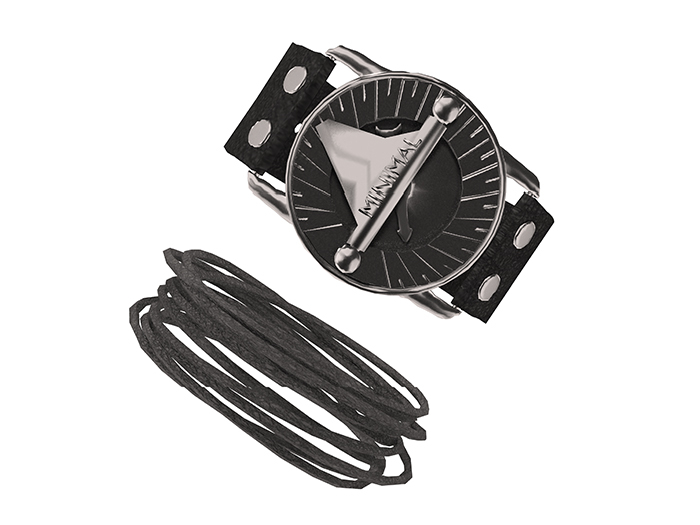 MINIMAL - Legion Bracelet Black/Silver