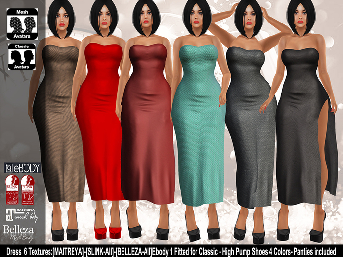 [NF] - Female Outfit - [Ariana]Nova - Female Dress