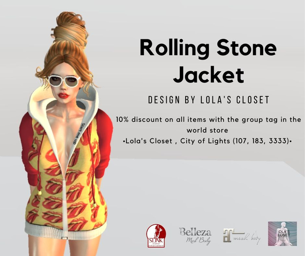 Rolling Stone  jacket lola's closet DEMO