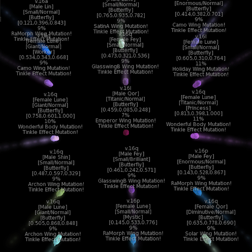 {Papillon} Butterfly Cocoon - Wing + Tinkle Effect Mutation!