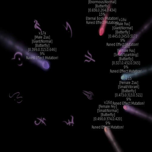 {Papillon} Butterfly Cocoon -Runed Effect Mutation!