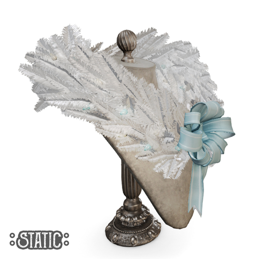 ::Static:: Wreath Mantle {Snowfall}