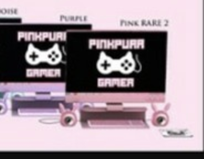 CryBunBun - PinkPurr Desktop Setup - Pink - BOXED RARE