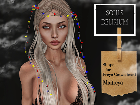A SOULS DELIRIUM-  Lena shape for freya catwa head + maitreya