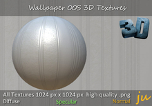 JU Wallpaper 00S 3D Textures Full Perm