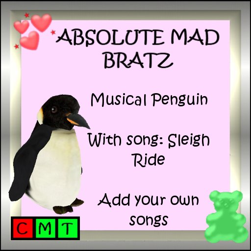 Musical Penguin Sleigh Ride