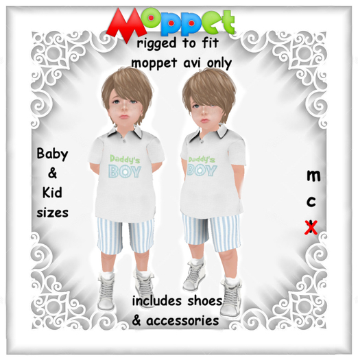Moppet Daddy's Boy  Set