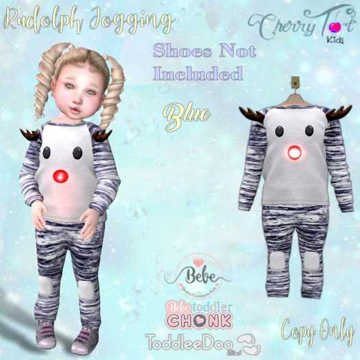 *Cherry Tot* TDB/Bebe Rudolph Jogging Blue (Wear&Click)