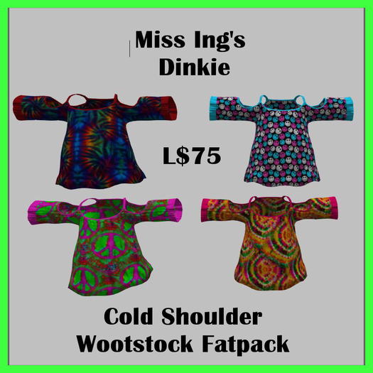 Miss Ing's Dinkie Cold Shoulder Wootstock Fatpack